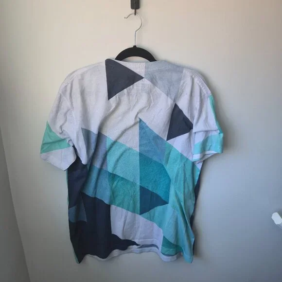 Threadless All Over Print Geometric Sublimated Tee - Picture 3 of 3